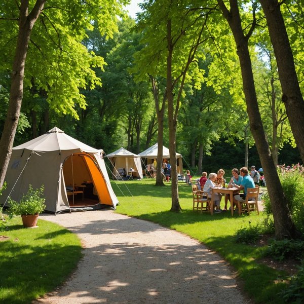 Découvrez les Secrets pour Trouver l'Emplacement Parfait dans un Camping Calme près du Puy du Fou
