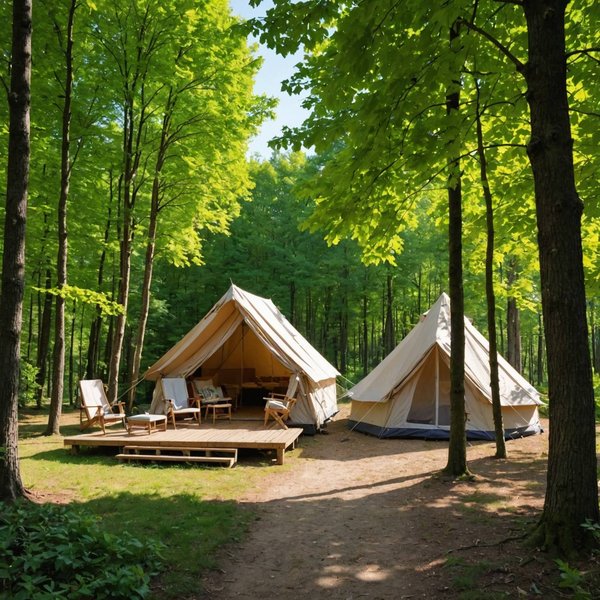 Vacances de Luxe en Camping: Découvrez le Bien-être en Nouvelle-Aquitaine